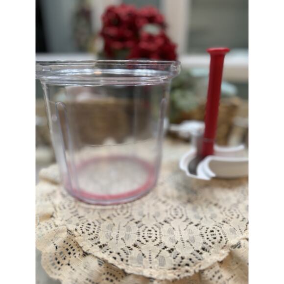 Tupperware Chop N Prep Large Base With Blade No Lid For Parts Only - Picture 5 of 6